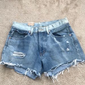 Ralph Lauren Relaxed Cut Off Jean Shorts